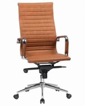 Офисное кресло для руководителей DOBRIN CLARK LMR-101F светло-коричневый №321 в Приобье - priobie.ok-mebel.com | фото