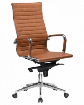 Офисное кресло для руководителей DOBRIN CLARK LMR-101F светло-коричневый №321 в Приобье - priobie.ok-mebel.com | фото 2