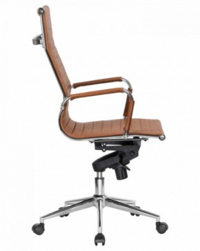 Офисное кресло для руководителей DOBRIN CLARK LMR-101F светло-коричневый №321 в Приобье - priobie.ok-mebel.com | фото 3