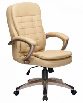 Офисное кресло для руководителей DOBRIN DONALD LMR-106B бежевый в Приобье - priobie.ok-mebel.com | фото 1