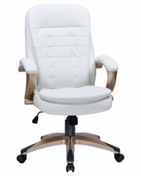 Офисное кресло для руководителей DOBRIN DONALD LMR-106B белый в Приобье - priobie.ok-mebel.com | фото 3