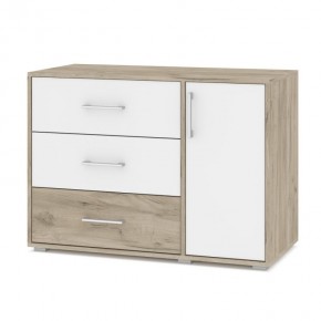 ОЛИВИЯ О63 Комод (дуб серый/белый) в Приобье - priobie.ok-mebel.com | фото