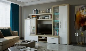 ОРЛАНДО Гостиная набор № 1 в Приобье - priobie.ok-mebel.com | фото 9
