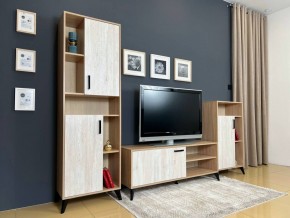 ОСКАР TRIO Гостиная (дуб золотой/сосна белая loft) в Приобье - priobie.ok-mebel.com | фото 2