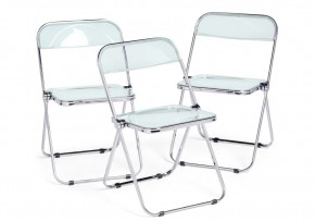 Пластиковый стул Fold складной clear gray-blue в Приобье - priobie.ok-mebel.com | фото 10
