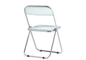 Пластиковый стул Fold складной clear gray-blue в Приобье - priobie.ok-mebel.com | фото 4