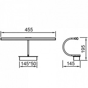 Подсветка для зеркала Mantra Paracuru 8915 в Приобье - priobie.ok-mebel.com | фото 3