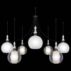 Подвесная люстра 33 идеи M66TW PND182.07.17CH.003BL-M66TW в Приобье - priobie.ok-mebel.com | фото 2