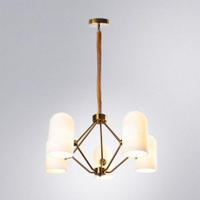 Подвесная люстра Arte Lamp Cassel A5454LM-5PB в Приобье - priobie.ok-mebel.com | фото 3