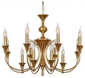 Подвесная люстра Arte Lamp Collinetta A4094LM-12PB в Приобье - priobie.ok-mebel.com | фото