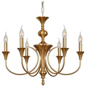 Подвесная люстра Arte Lamp Collinetta A4094LM-6PB в Приобье - priobie.ok-mebel.com | фото