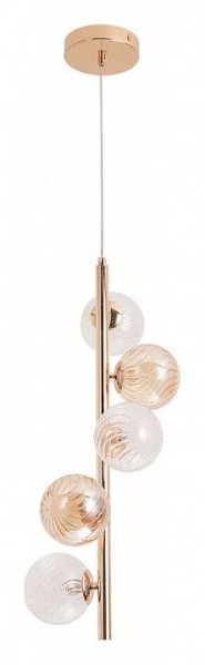Подвесная люстра Arte Lamp Etereo A5261SP-5GO в Приобье - priobie.ok-mebel.com | фото 2