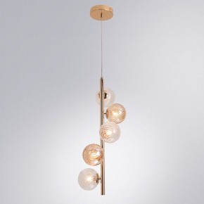 Подвесная люстра Arte Lamp Etereo A5261SP-5GO в Приобье - priobie.ok-mebel.com | фото 3