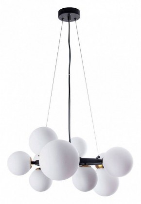 Подвесная люстра Arte Lamp Gemini A2243SP-10BK в Приобье - priobie.ok-mebel.com | фото 2