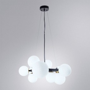 Подвесная люстра Arte Lamp Gemini A2243SP-10BK в Приобье - priobie.ok-mebel.com | фото 3