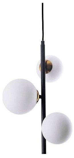 Подвесная люстра Arte Lamp Gemini A2243SP-3BK в Приобье - priobie.ok-mebel.com | фото