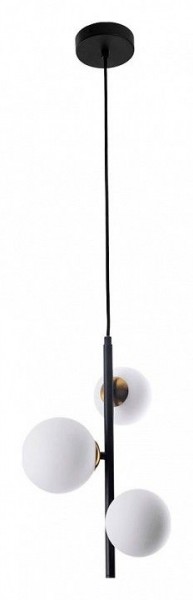 Подвесная люстра Arte Lamp Gemini A2243SP-3BK в Приобье - priobie.ok-mebel.com | фото 2