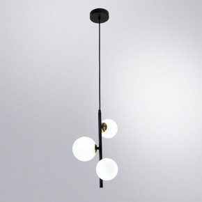 Подвесная люстра Arte Lamp Gemini A2243SP-3BK в Приобье - priobie.ok-mebel.com | фото 3