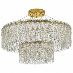 Подвесная люстра Arti Lampadari Ovindoli Gold Ovindoli L 1.5.80+40.100 G в Приобье - priobie.ok-mebel.com | фото 2