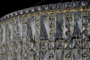 Подвесная люстра Arti Lampadari Ovindoli Gold Ovindoli L 1.5.80+40.100 G в Приобье - priobie.ok-mebel.com | фото 4