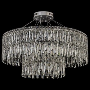 Подвесная люстра Arti Lampadari Ovindoli Nickel Ovindoli L 1.5.80+40.100 N в Приобье - priobie.ok-mebel.com | фото 3