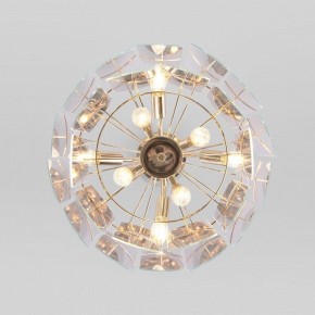 Подвесная люстра Eurosvet Claire 60170/8 золото в Приобье - priobie.ok-mebel.com | фото 3