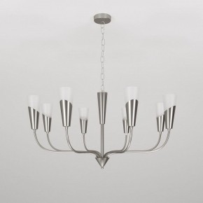 Подвесная люстра Eurosvet Rhyton 60167/8 никель в Приобье - priobie.ok-mebel.com | фото 3
