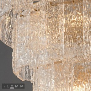 Подвесная люстра iLamp Manhattan P6315-D800 BR в Приобье - priobie.ok-mebel.com | фото 5