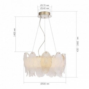 Подвесная люстра ST-Luce LIGHTSOME SL6135.203.01 в Приобье - priobie.ok-mebel.com | фото 6