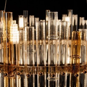 Подвесной светильник Arte Lamp Crystalla A4111LM-16GO в Приобье - priobie.ok-mebel.com | фото 6