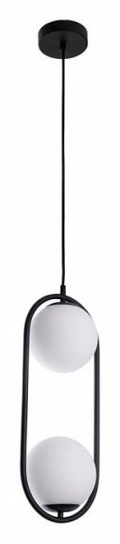 Подвесной светильник Arte Lamp Matisse A7745SP-2BK в Приобье - priobie.ok-mebel.com | фото 2