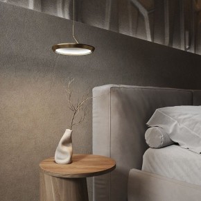 Подвесной светильник Eurosvet Crespella 90034/1 золото в Приобье - priobie.ok-mebel.com | фото 5