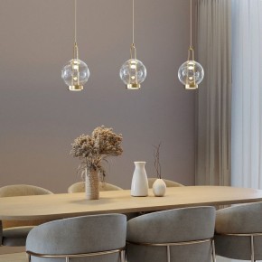 Подвесной светильник Eurosvet Frasco 50267/1 LED латунь в Приобье - priobie.ok-mebel.com | фото 3