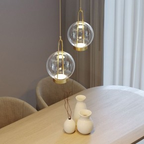 Подвесной светильник Eurosvet Frasco 50267/1 LED латунь в Приобье - priobie.ok-mebel.com | фото 4