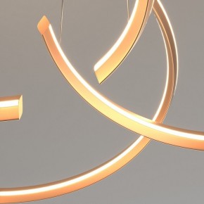 Подвесной светильник Eurosvet Gap 90180/3 золото в Приобье - priobie.ok-mebel.com | фото 6