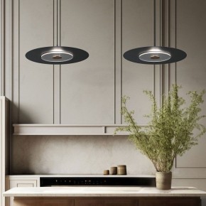Подвесной светильник Eurosvet Kontur 40030/1 LED черный в Приобье - priobie.ok-mebel.com | фото 3