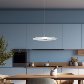 Подвесной светильник Eurosvet Kontur 40031/1 LED белый в Приобье - priobie.ok-mebel.com | фото 3