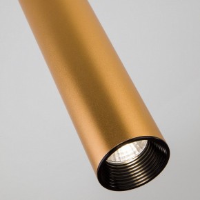 Подвесной светильник Eurosvet Single 50161/1 LED золото в Приобье - priobie.ok-mebel.com | фото 3