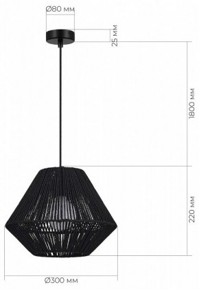 Подвесной светильник EVOLUCE ETTAN SLE6025-403-01 в Приобье - priobie.ok-mebel.com | фото 5