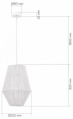 Подвесной светильник EVOLUCE ETTAN SLE6025-513-01 в Приобье - priobie.ok-mebel.com | фото 6