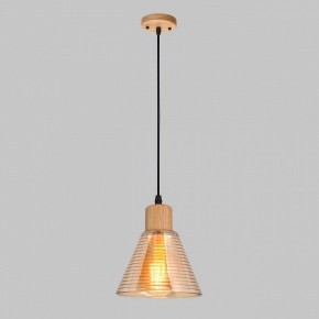 Подвесной светильник Imex MD.5870 MD.5870-1-P-WOOD+BK в Приобье - priobie.ok-mebel.com | фото 3
