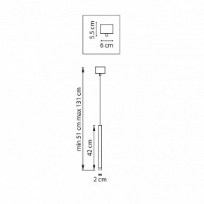 Подвесной светильник Lightstar Tubo LT7472471 в Приобье - priobie.ok-mebel.com | фото 4