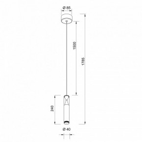 Подвесной светильник Mantra Spark 8968 в Приобье - priobie.ok-mebel.com | фото 4