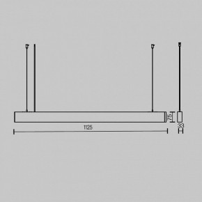Подвесной светильник Maytoni BASIS P051PL-36W2.7-6K-W в Приобье - priobie.ok-mebel.com | фото 7