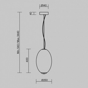 Подвесной светильник Maytoni Bruma MOD397PL-L19CH3K в Приобье - priobie.ok-mebel.com | фото 6