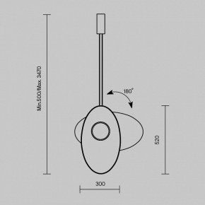 Подвесной светильник Maytoni Evolution MOD396PL-L10W3K в Приобье - priobie.ok-mebel.com | фото 6