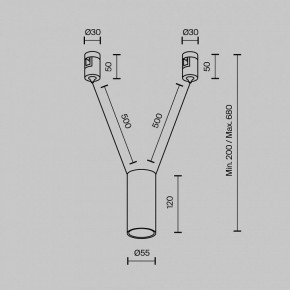 Подвесной светильник Maytoni Focus Led TR157-1-12W3K-B в Приобье - priobie.ok-mebel.com | фото 5