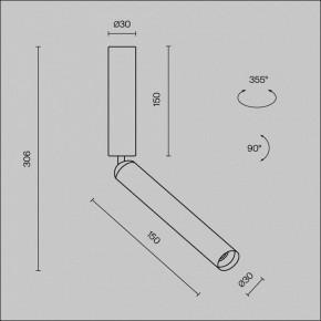 Подвесной светильник Maytoni Focus T C142CL-6W3K-B в Приобье - priobie.ok-mebel.com | фото 6