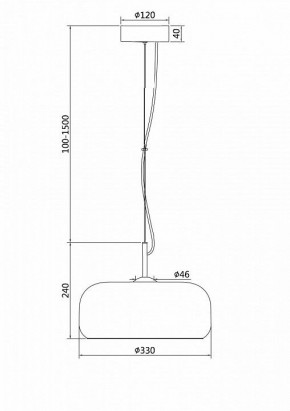 Подвесной светильник Maytoni Madmen MOD127PL-L6SG в Приобье - priobie.ok-mebel.com | фото 3