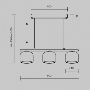 Подвесной светильник Maytoni Spirito MOD286PL-L12W3K в Приобье - priobie.ok-mebel.com | фото 4